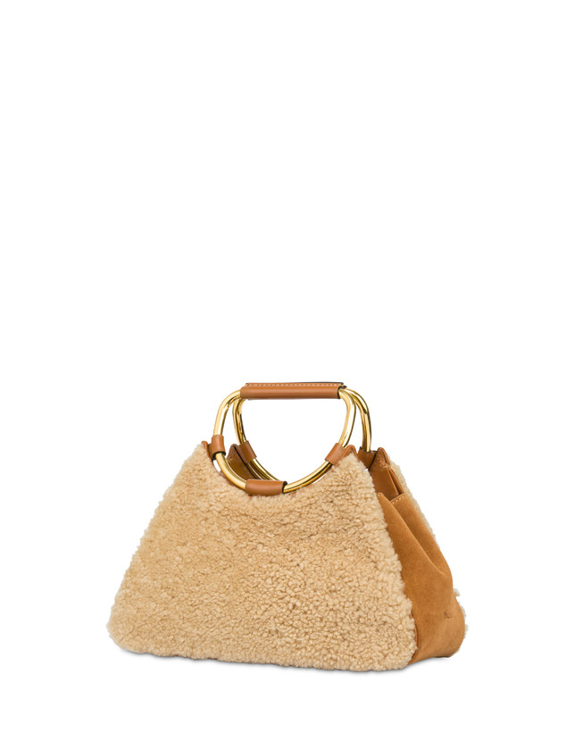 Pollini Clutch In Montone E Crosta Armour Promozione Limitata