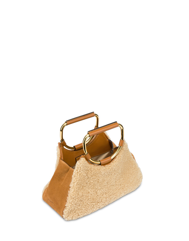 Pollini Clutch In Montone E Crosta Armour Promozione Limitata