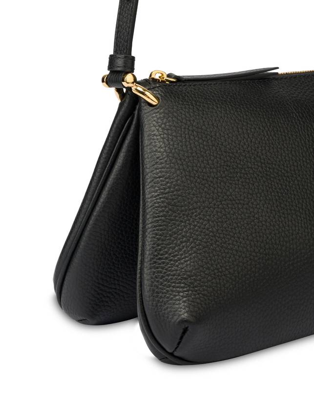 Pollini Borsa A Tracolla In Vitello Bottalato Double Marlene Fino Al -60%