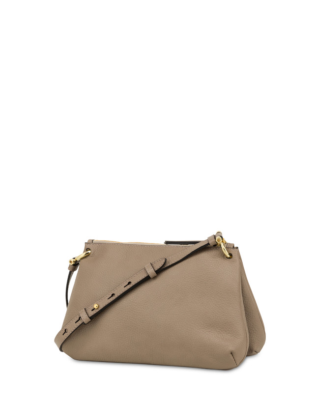 Pollini Borsa A Tracolla In Vitello Bottalato Double Marlene Affare Del Giorno