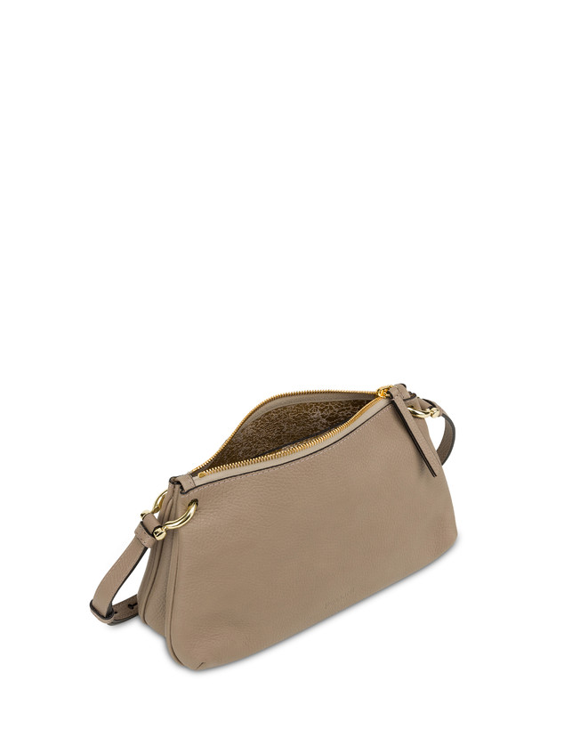 Pollini Borsa A Tracolla In Vitello Bottalato Double Marlene Affare Del Giorno