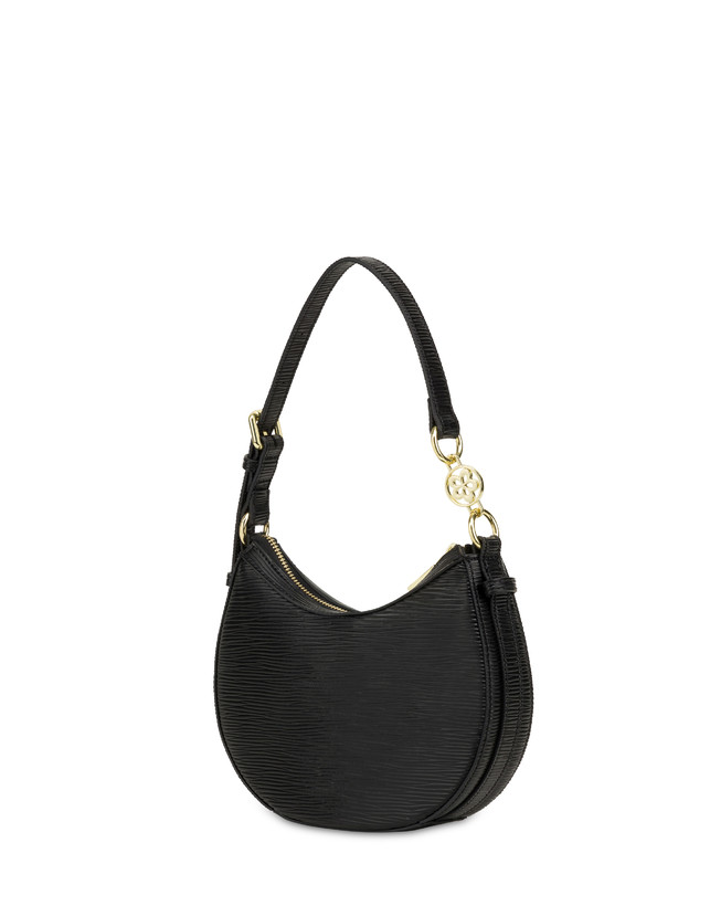 Pollini Hobo Bag Mini Ibis Nero Outlet