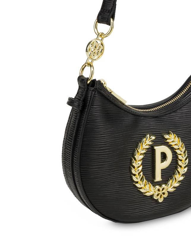 Pollini Hobo Bag Mini Ibis Nero Outlet