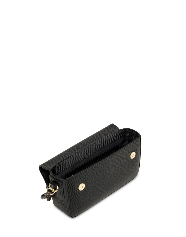 Pollini Candy Bag Con Maxi Catena Nero Saldi