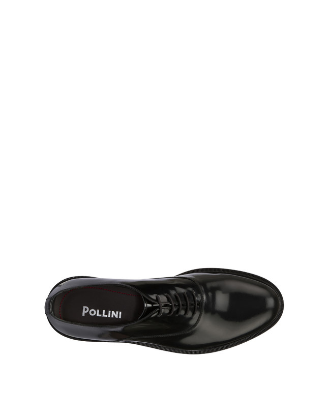 Pollini Francesine In Vitello Abrasivato 1920 Nero In Saldo