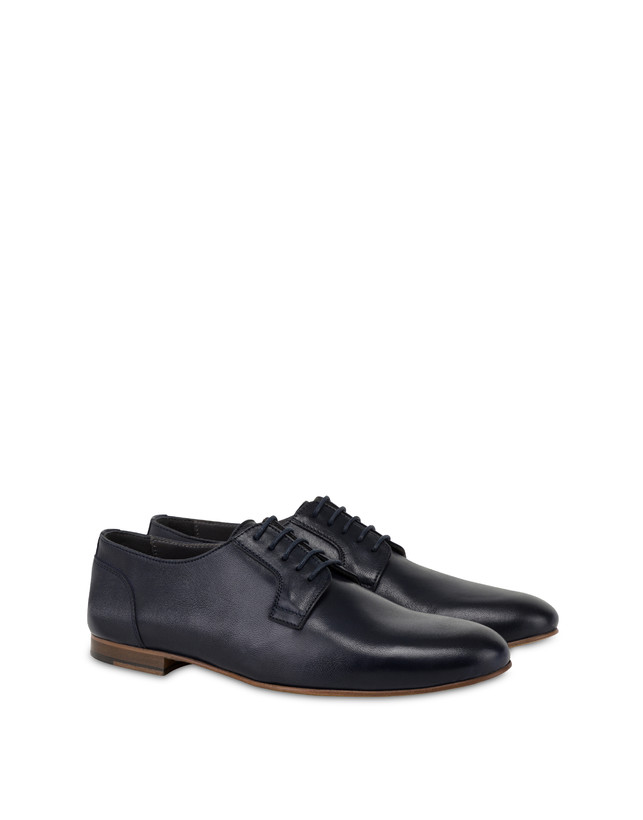 Pollini Derby In Capra Flexy Blu Limitato a 3 giorni
