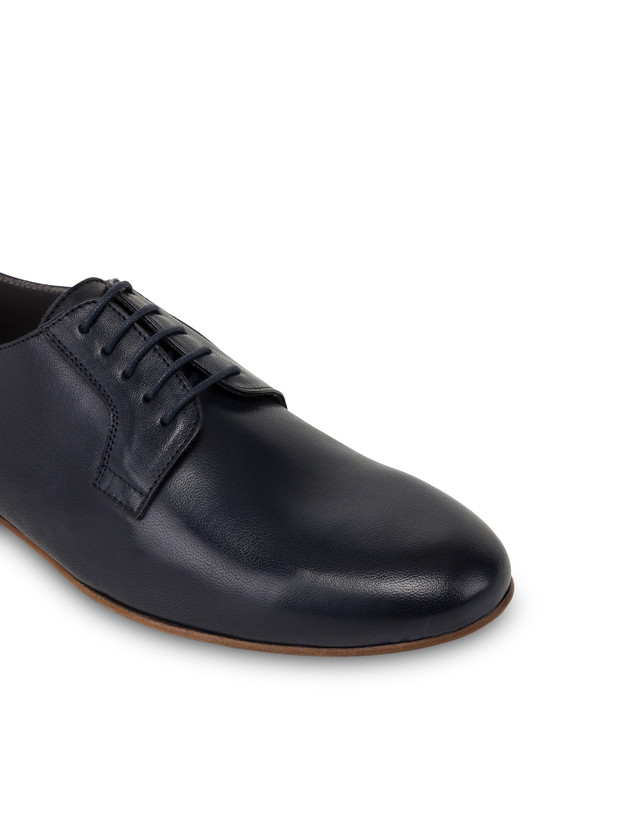 Pollini Derby In Capra Flexy Blu Limitato a 3 giorni