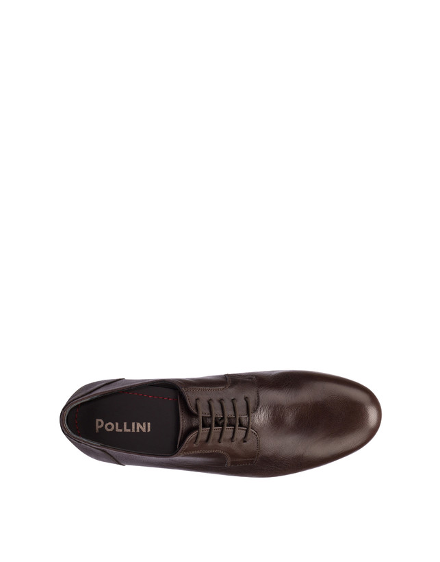 Pollini Derby In Capra Flexy T.moro Italy