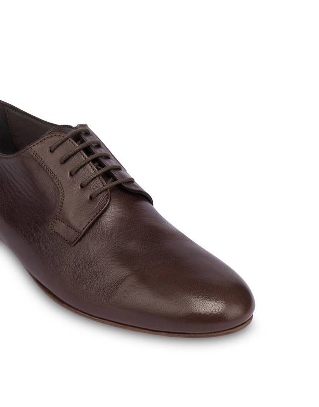 Pollini Derby In Capra Flexy T.moro Italy