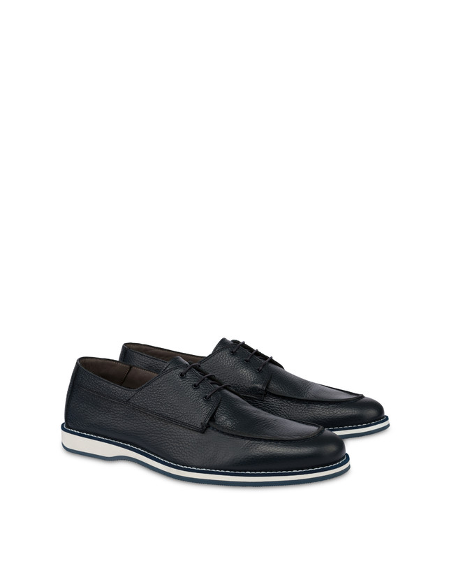 Pollini Derby In Vitello Green Field Blu 2025