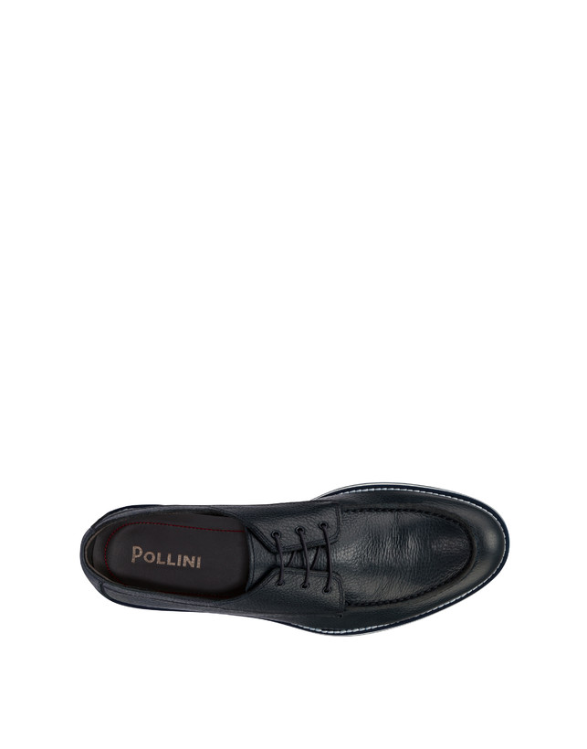 Pollini Derby In Vitello Green Field Blu 2025