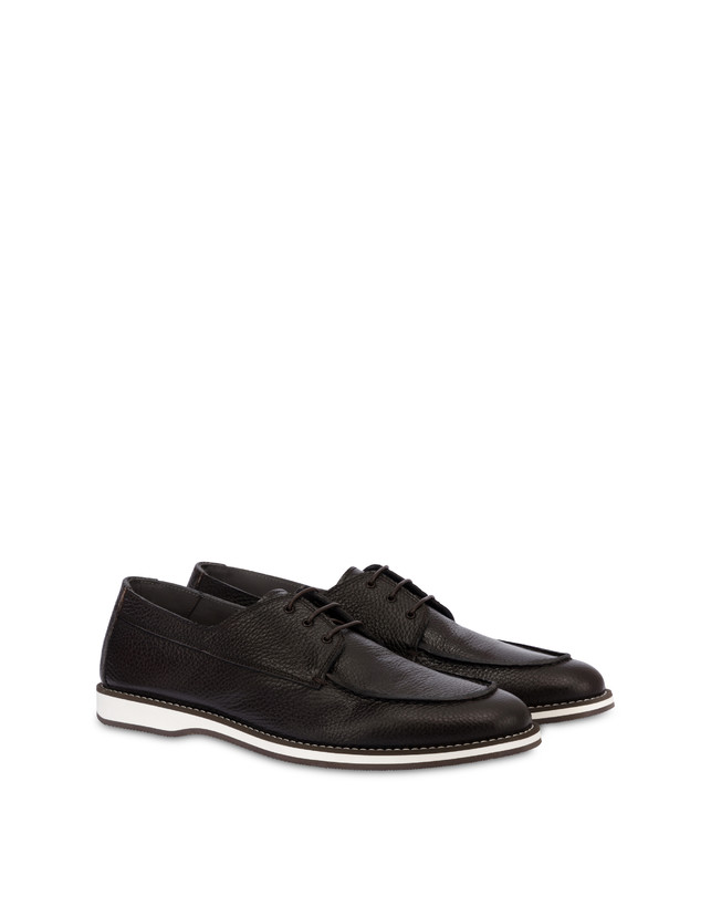 Pollini Derby In Vitello Green Field T.moro Nuovo