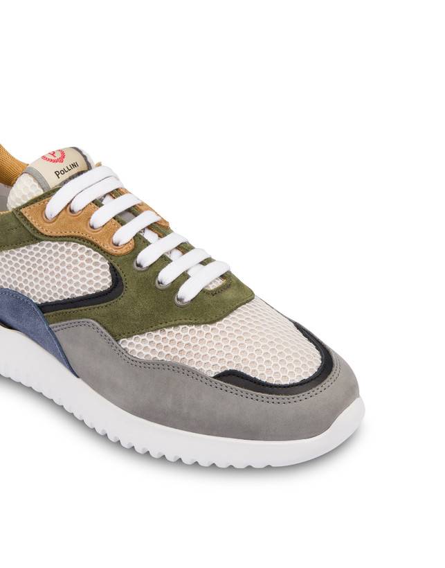 Pollini Sneakers Multicolor B-side Bianco/grafite/nero/militare/mais/azzurro Qualità Garantita