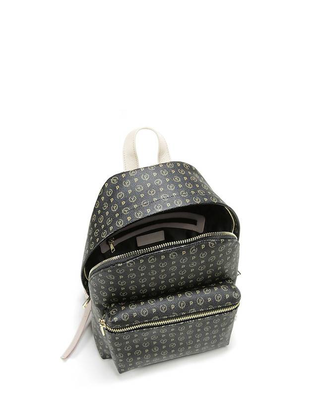 Pollini Zaino Heritage Logo Classic Nero/avorio Nuovo