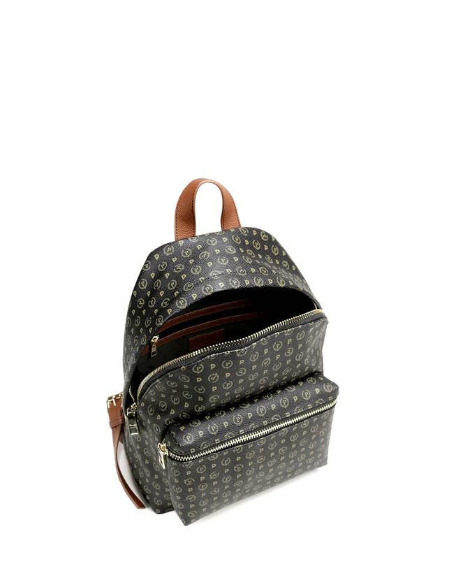 Pollini Zaino Heritage Logo Classic Nero/marrone Vendita