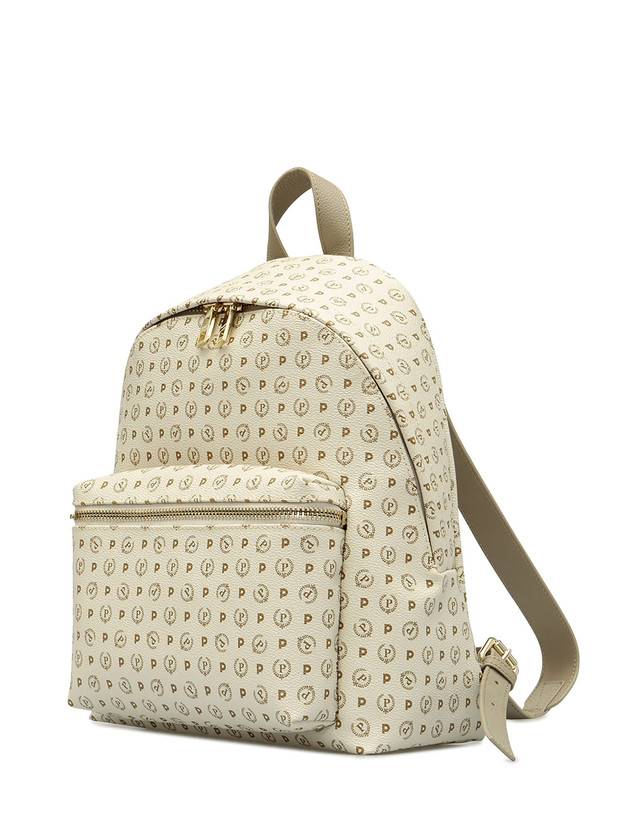 Pollini Zaino Heritage Logo Classic Avorio/ghiaccio Qualità Garantita