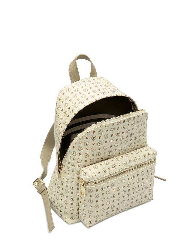 Pollini Zaino Heritage Logo Classic Avorio/ghiaccio Qualità Garantita