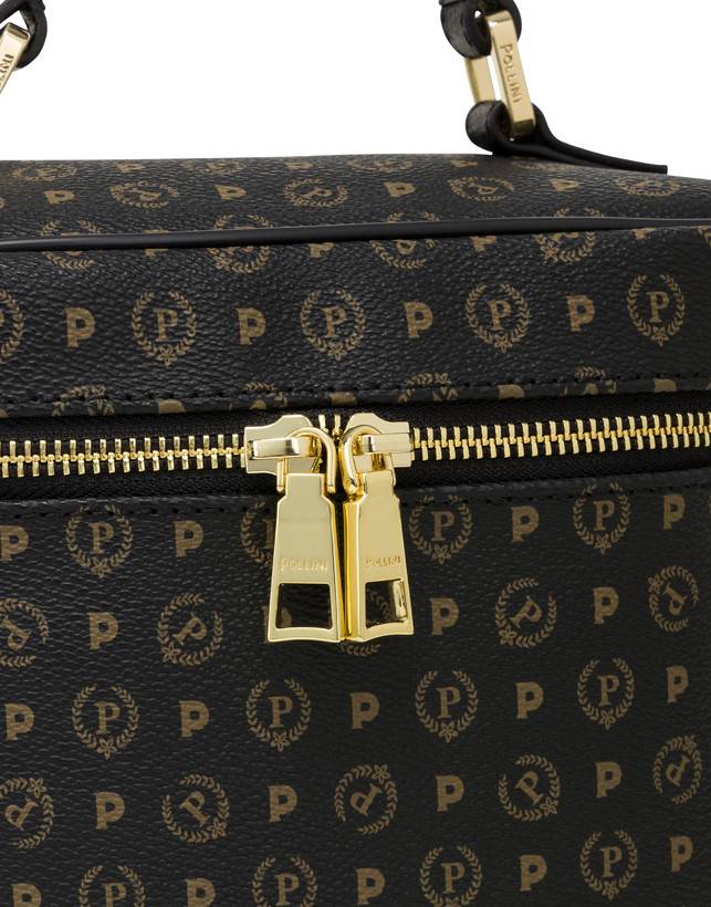Pollini Borsa Beauty Piccola Heritage Logo Classic Nero/nero Offerte