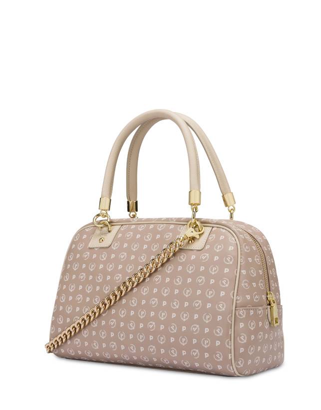 Pollini Borsa Doppio Manico Heritage Soft Touch Beige/avorio Vendita Economica