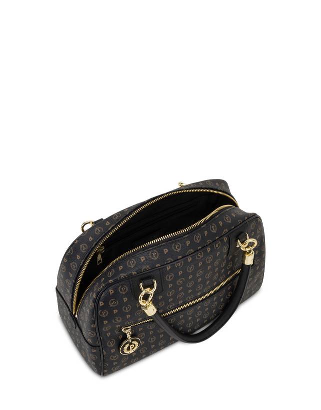 Pollini Bowling Bag Heritage Logo Classic Nero/nero Comprane uno, ottenene uno gratis