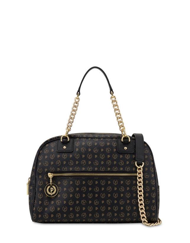 Pollini Bowling Bag Heritage Logo Classic Nero/nero Comprane uno, ottenene uno gratis