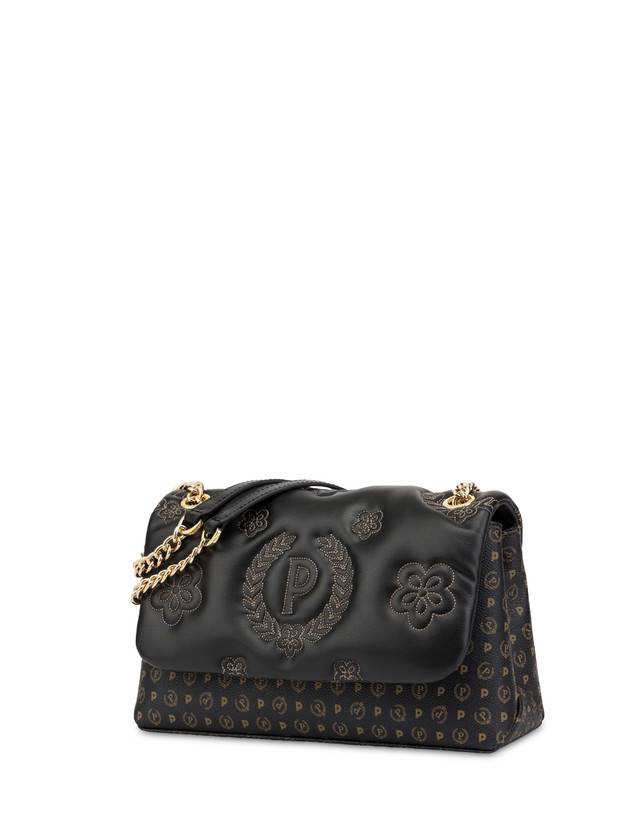 Pollini Borsa A Spalla Puffy Heritage Nero/nero/nero ACQUISTA ORA