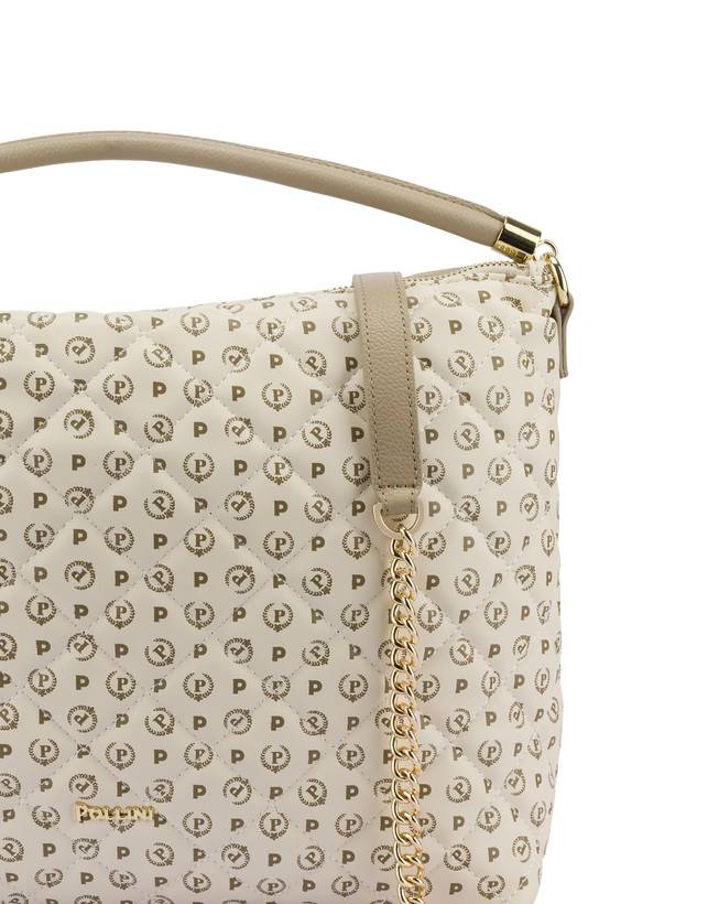 Pollini Borsa Hobo Heritage Matelassé Avorio/avorio Ultimo giorno