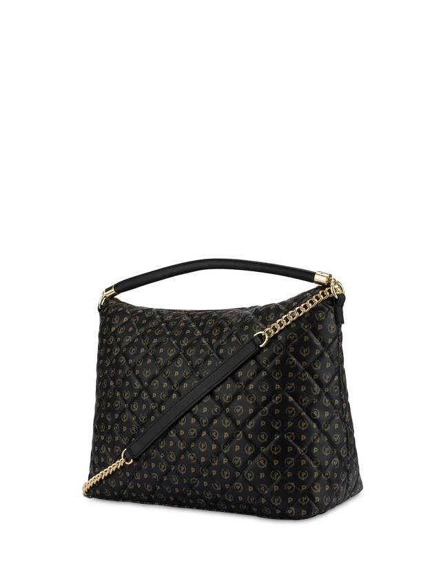 Pollini Borsa Hobo Heritage Matelassé Nero/nero Promozione temporanea