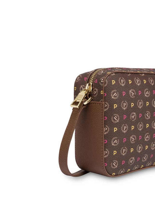 Pollini Borsa A Tracolla Heritage Logo Classic Multicolor/marrone Officina