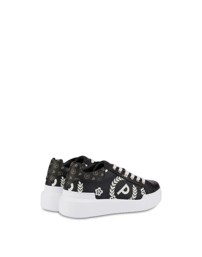Pollini Sneakers Maxi Heritage Day Sì! Nero/nero/nero Black Friday Prezzi