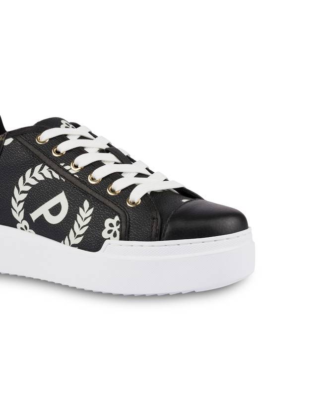 Pollini Sneakers Maxi Heritage Day Sì! Nero/nero/nero Black Friday Prezzi