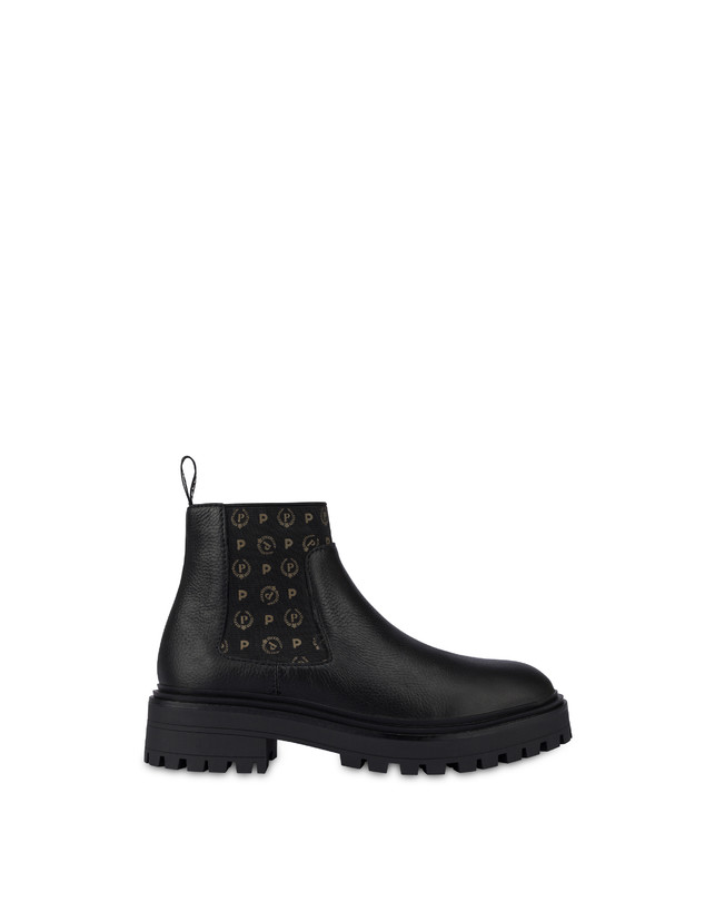 Pollini Beatles In Vitello Logo Heritage Nero/nero Sconti questo mese