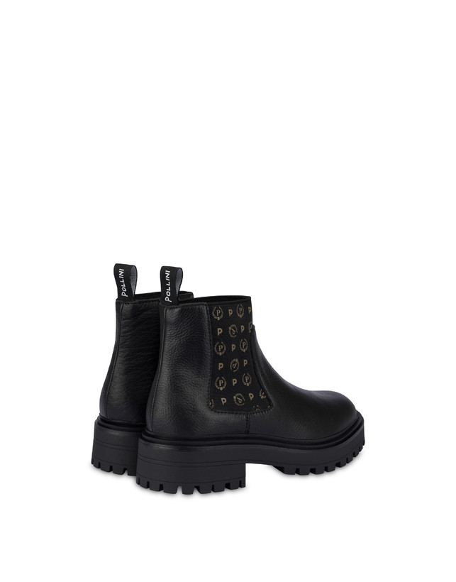 Pollini Beatles In Vitello Logo Heritage Nero/nero Sconti questo mese