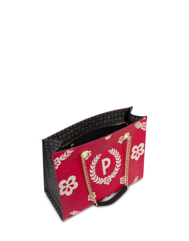 Pollini Shopping Bag Day-si! Heritage Nero/rosso/nero Qualità