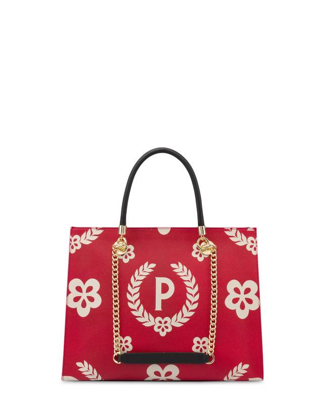 Pollini Shopping Bag Day-si! Heritage Nero/rosso/nero Qualità