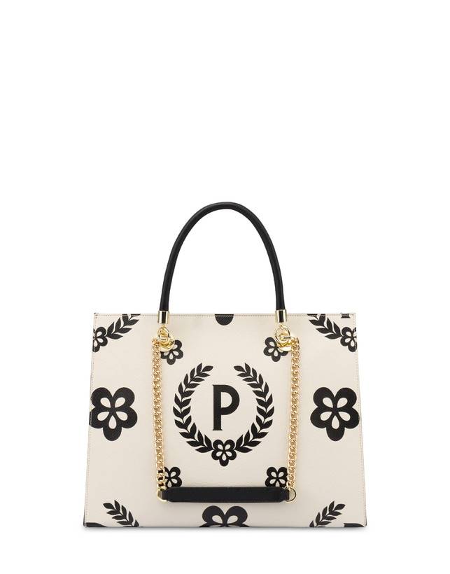 Pollini Shopping Bag Day-si! Heritage Nero/avorio/nero Vendita