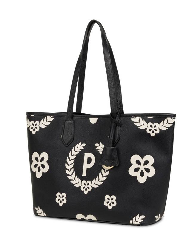 Pollini Shopping Bag Day-si! Heritage Nero/nero/nero Qualità Garantita