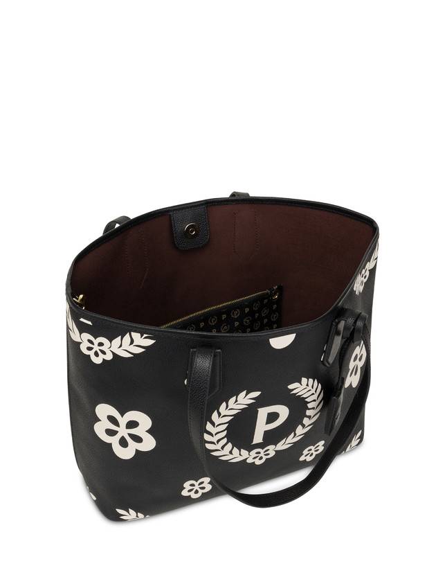 Pollini Shopping Bag Day-si! Heritage Nero/nero/nero Qualità Garantita