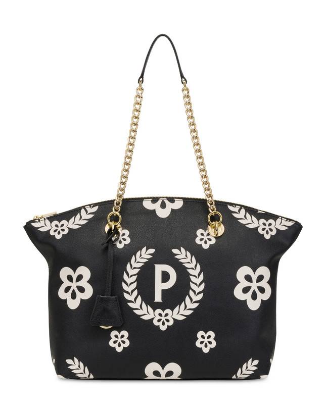 Pollini Tote Bag Day-si! Heritage Nero/nero/nero Shopping Online