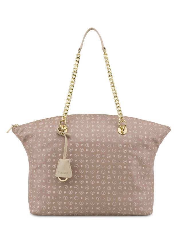 Pollini Tote Bag Heritage Soft Touch Beige/avorio Novità