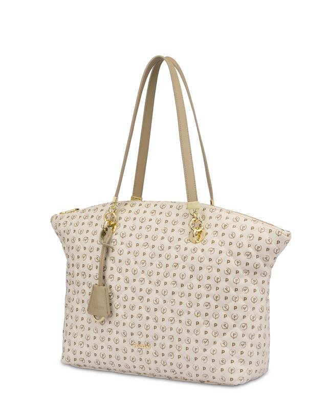 Pollini Tote Bag Heritage Matelassé Avorio/avorio Sconto