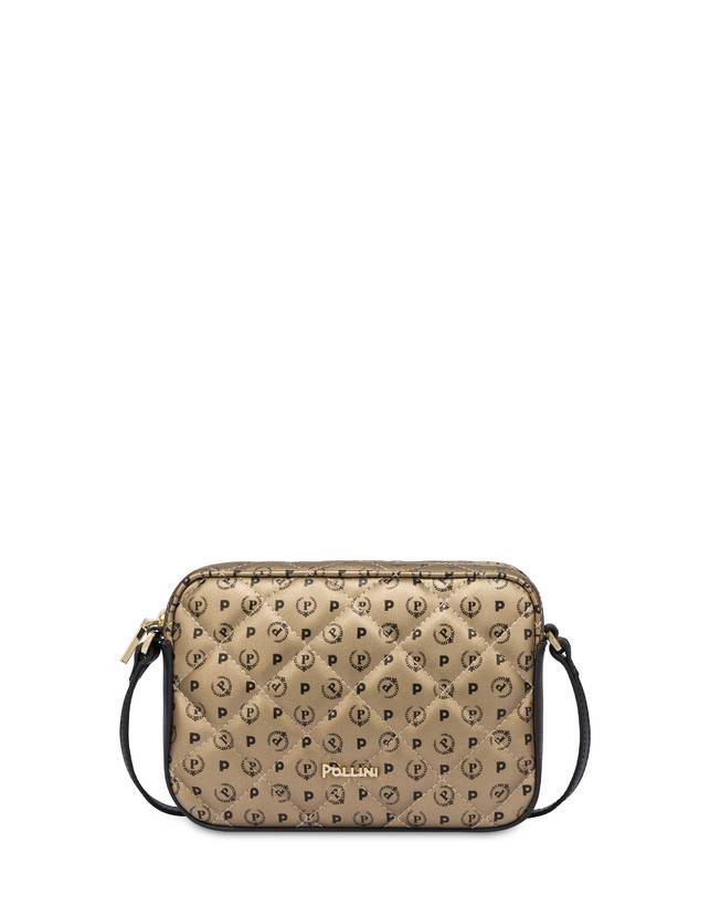 Pollini Borsa A Tracolla Heritage Matelassé Oro/nero