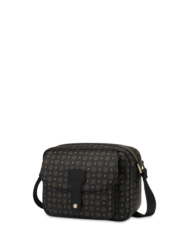 Pollini Borsa A Spalla Heritage Logo Classic Nero/nero Saldi