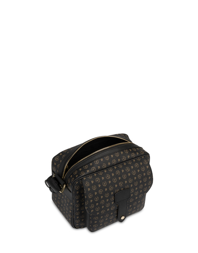 Pollini Borsa A Spalla Heritage Logo Classic Nero/nero Saldi