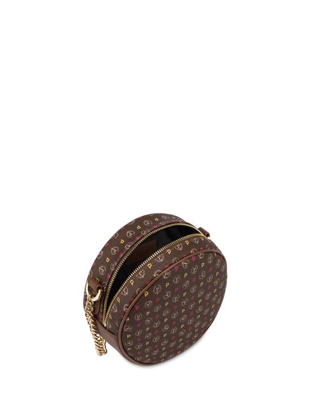 Pollini Round Bag Heritage Logo Classic Multicolor/marrone I Più Venduti