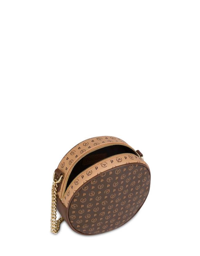 Pollini Round Bag Bicolor Heritage Marrone/crema/marrone Vendite Flash