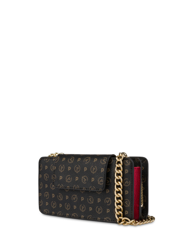 Pollini Clutch Porta Cellulare Heritage Nero/lacca Comprare a buon mercato