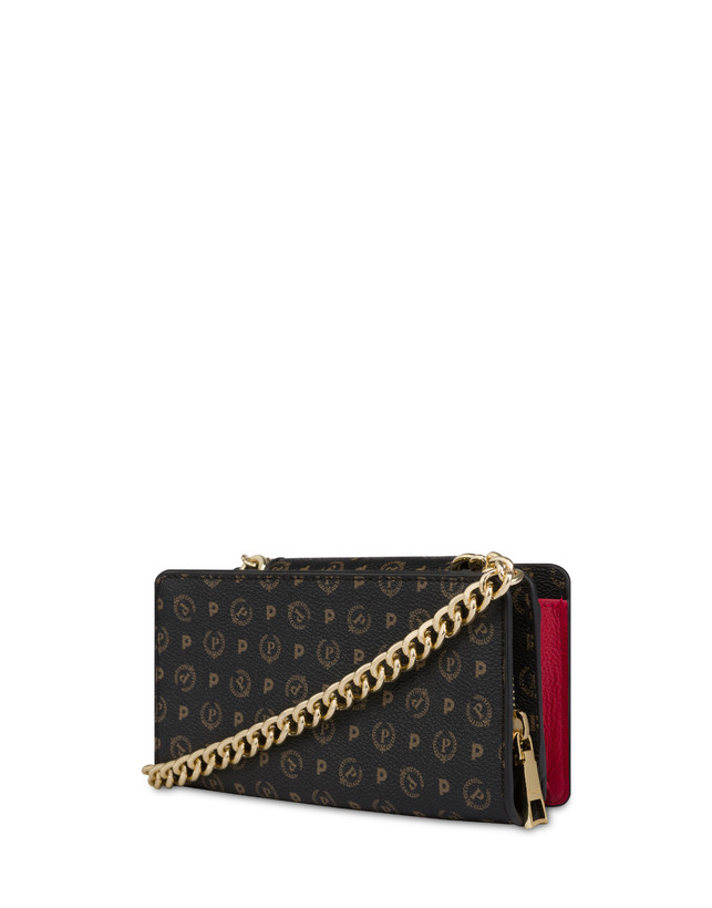 Pollini Clutch Porta Cellulare Heritage Nero/lacca Comprare a buon mercato