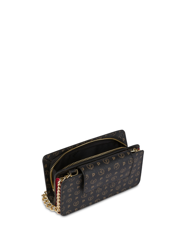 Pollini Clutch Porta Cellulare Heritage Nero/lacca Comprare a buon mercato