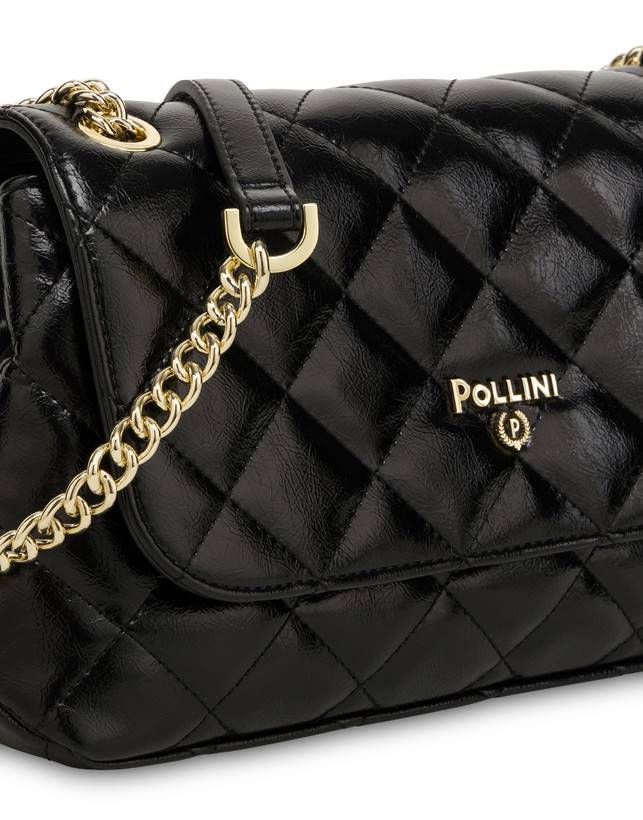 Pollini Piccola Borsa Matelassé Waltzer Night Nero Enormi risparmi